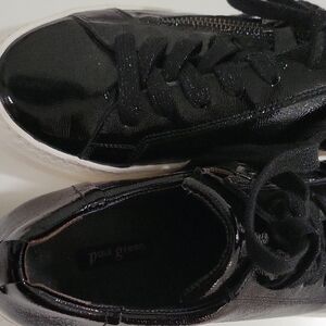 Paul Green Glossy Black Sneakers